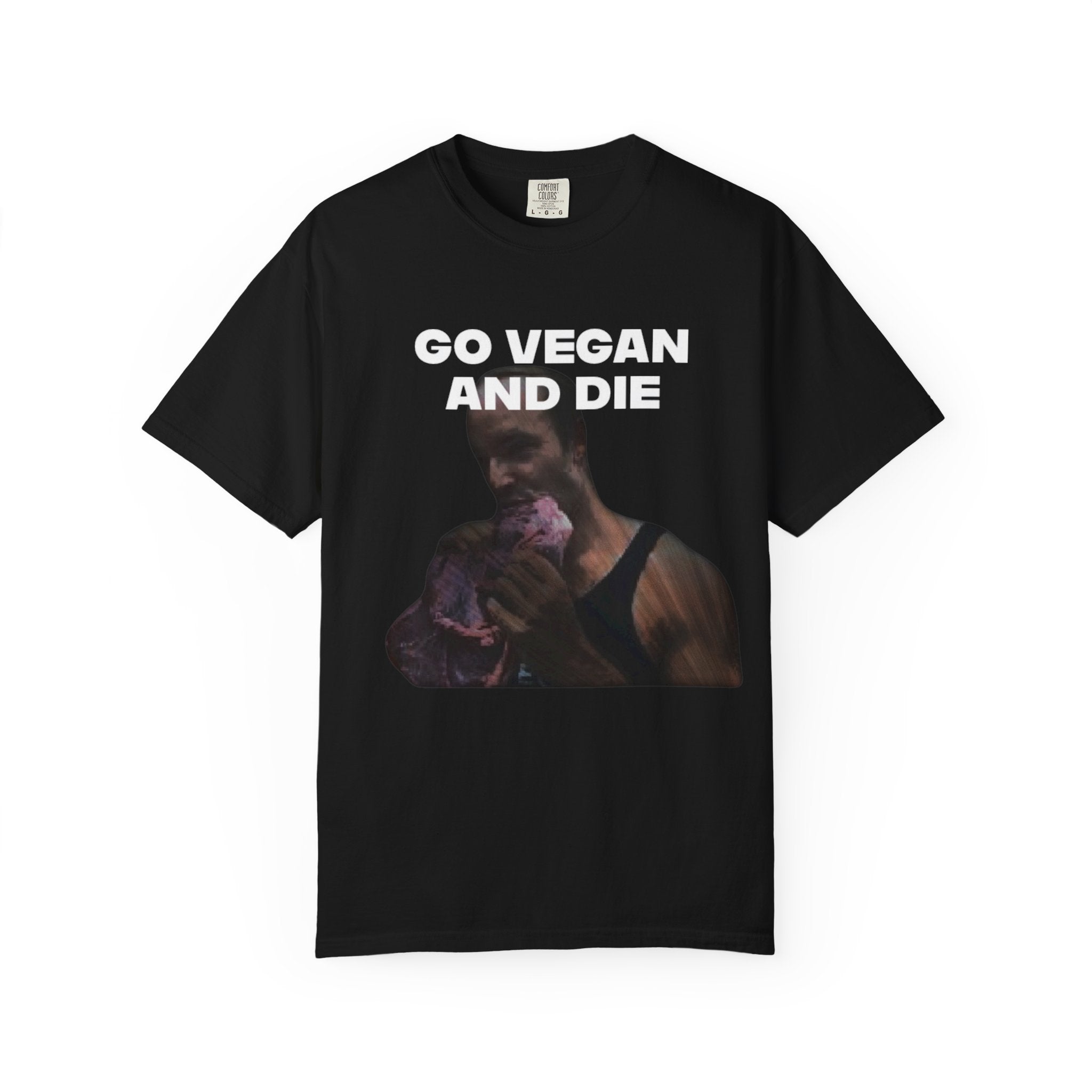 GO VEGAN AND D*E T-shirt