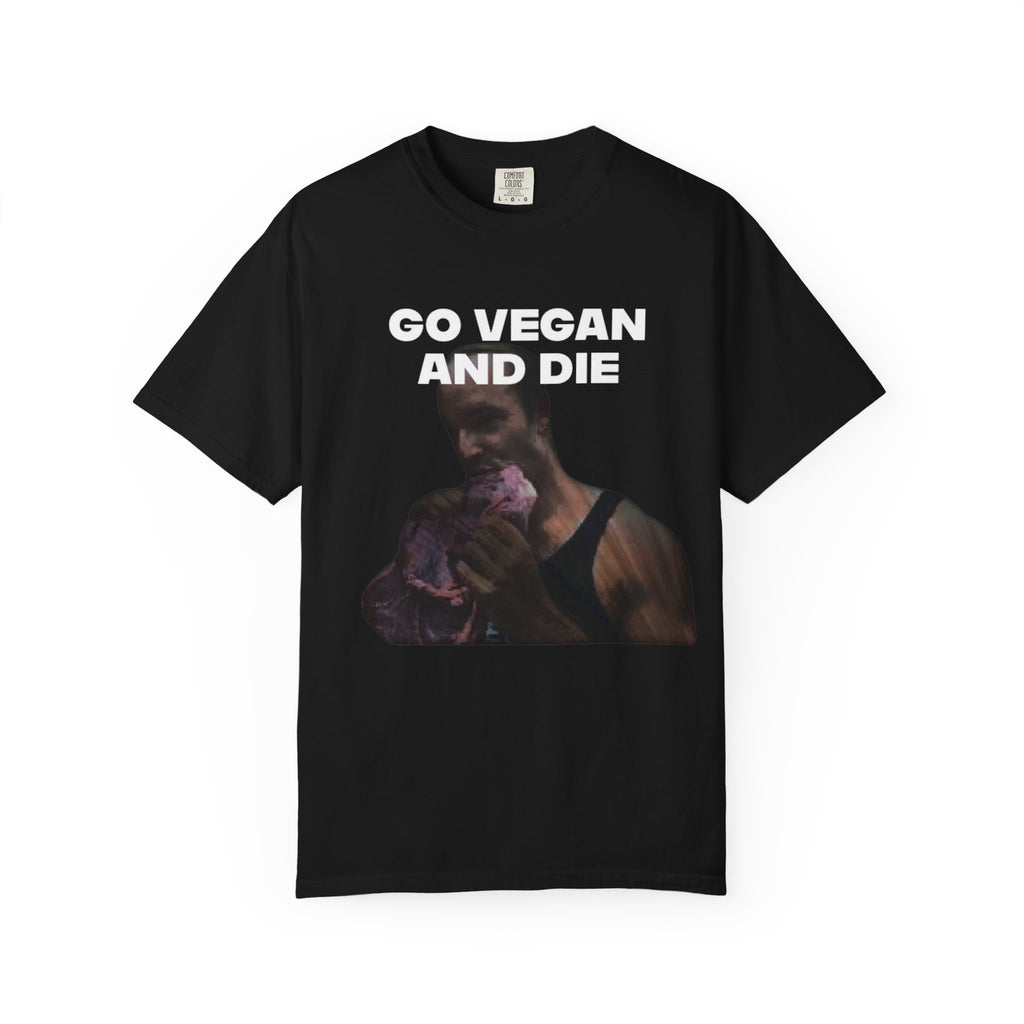GO VEGAN AND D*E T-shirt