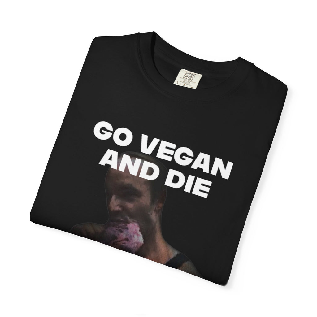 GO VEGAN AND D*E T-shirt